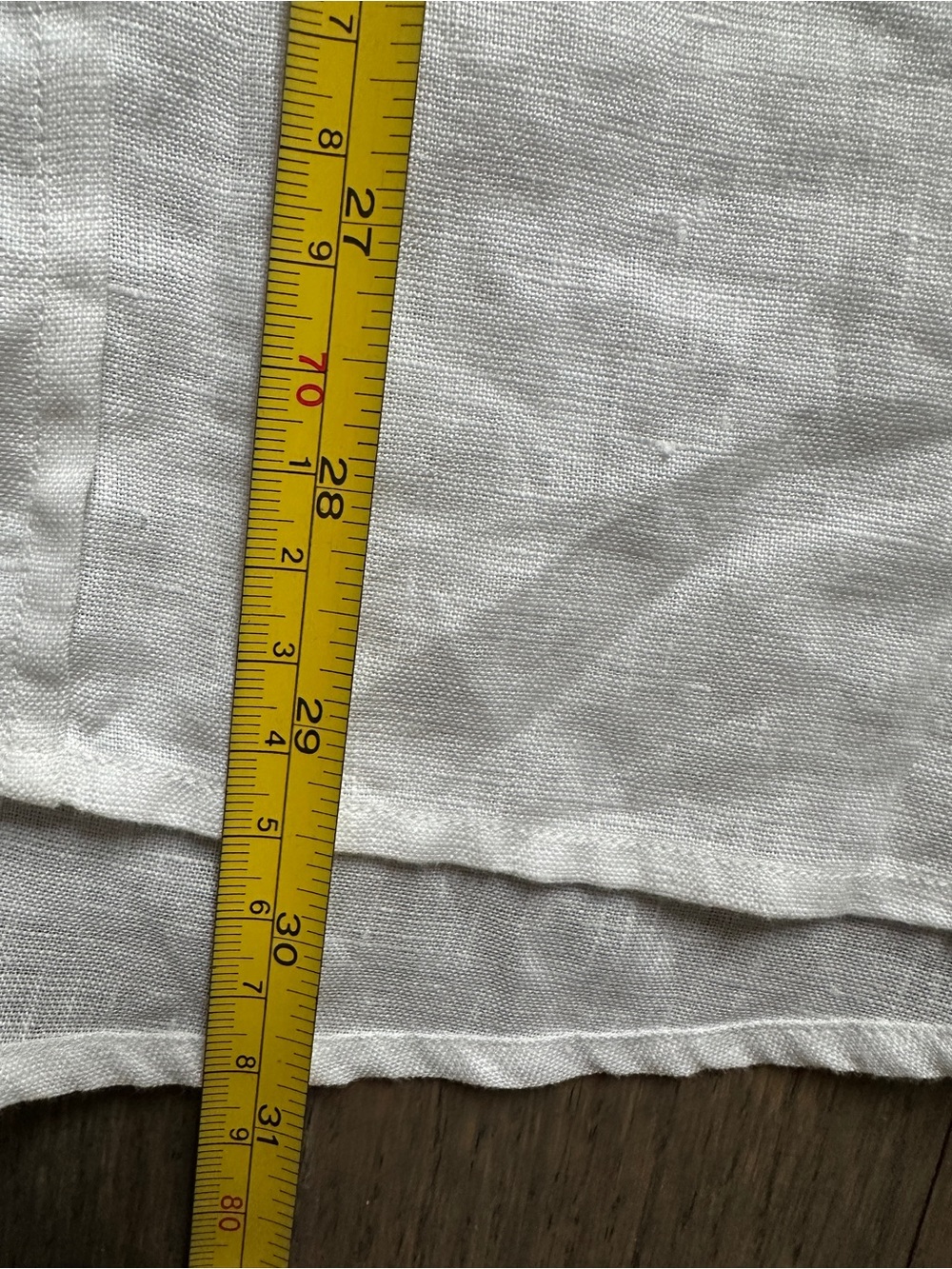 Frank & Eileen White Linen Eileen Button-Up Shirt - Picture 8 of 8